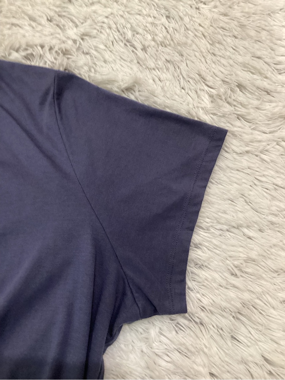 Torrid Classic Fit purplish blue Tee Size 3 Plus Size Soft Casual Top - Picture 7 of 10